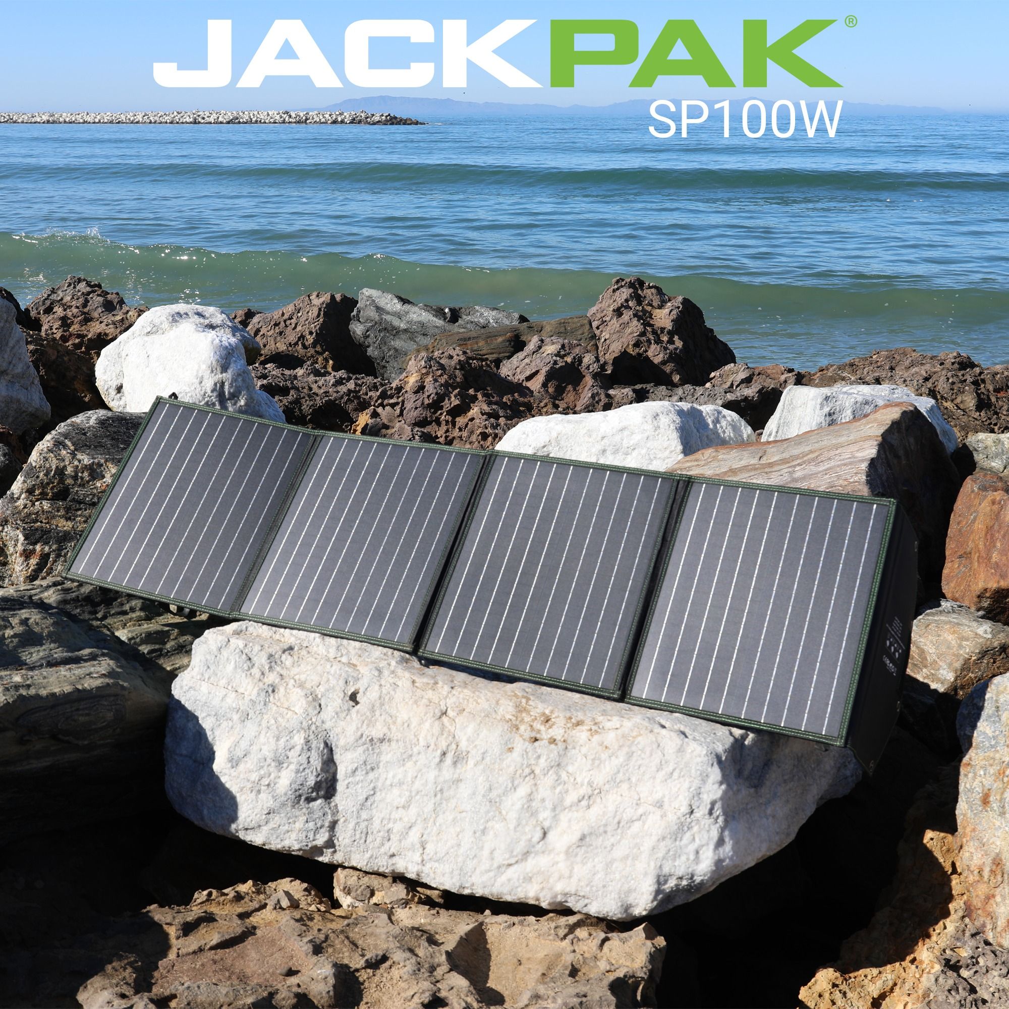 The new JackPak SP100W is a game-changer when it comes to charging up compatible power stations. Now when you’re on your next outdoor adventure you won’t have to worry about how you’re going to keep your devices charged.